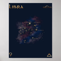 Libra Constellation - Unique cadeau de Libra Lover