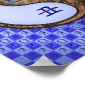 Poster Libra & Earth Ox (Coin)