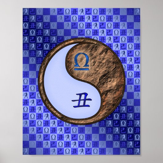 Poster Libra & Earth Ox (Devant)