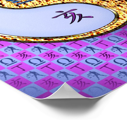 Poster Libra & Fire Boar (Coin)