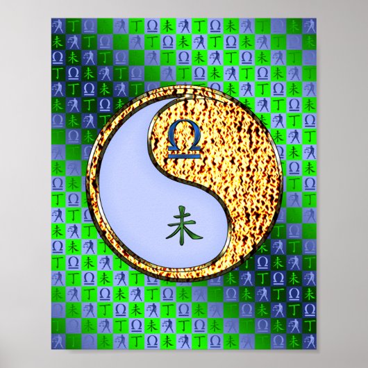 Poster Libra & Fire Chat (Devant)