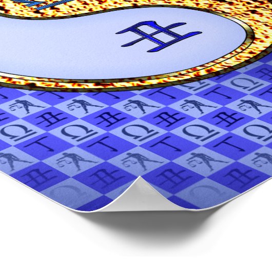 Poster Libra & Fire Ox (Coin)