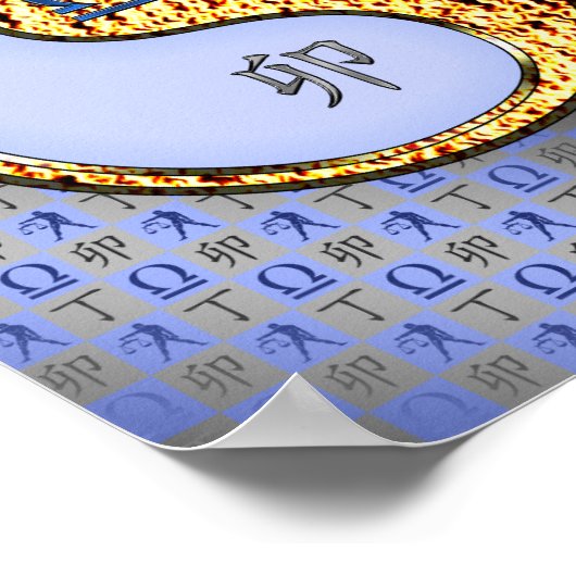 Poster Libra & Fire Rabbit (Coin)