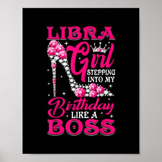 Poster Libra Girl Stein In My Birthday talons hauts Di (Devant)