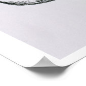 Poster Libra (les Scales) une illustration de "Poeti" (Coin)