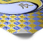 Poster Libra & Metal Dragon (Coin)