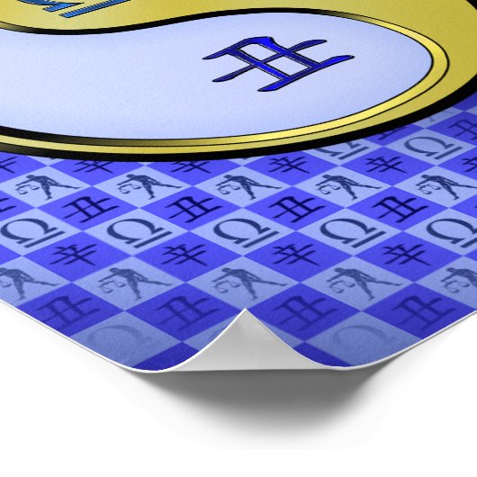 Poster Libra & Metal Ox (Coin)