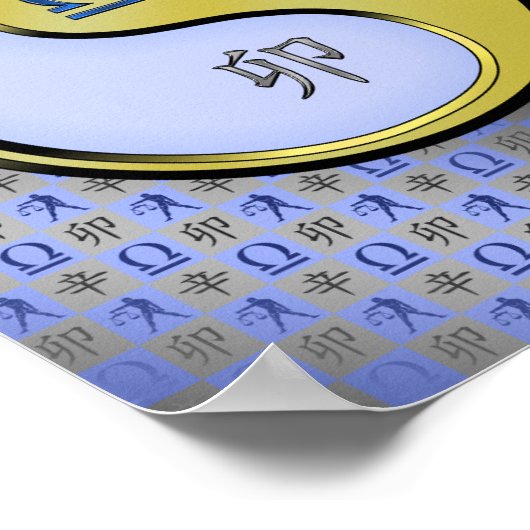 Poster Libra & Metal Rabbit (Coin)