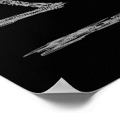 Poster Libra. Signe astrologique zodiaque. (Coin)