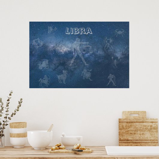 Poster Libra transparente (Cuisine)