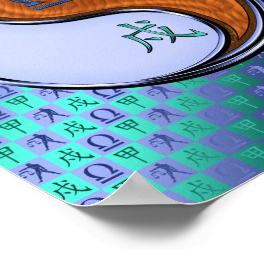 Poster Libra & Wood Dog (Coin)