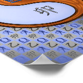 Poster Libra & Wood Rabbit (Coin)