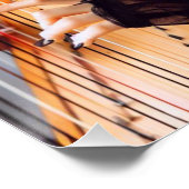 Poster Libra Zodiac Musician Harp (Coin)