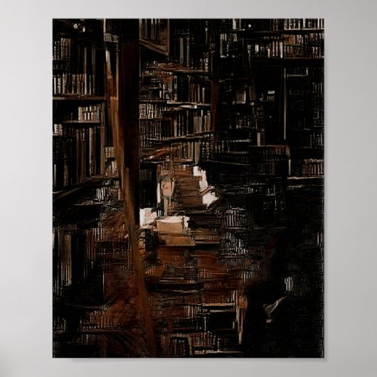 Poster Libraire de Darc Academia (Devant)