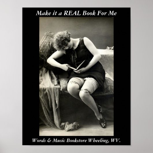 Poster librairie d'affiches roues wv. livres réels (Devant)