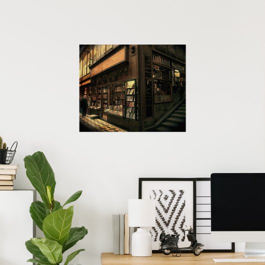 Poster Librairie de Paris (Bureau à domicile)