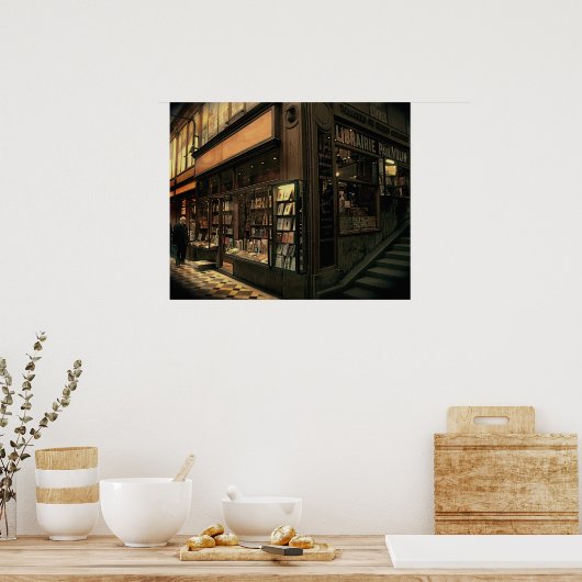 Poster Librairie de Paris (Cuisine)