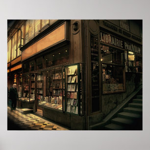 Poster Librairie de Paris