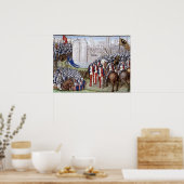 Poster Librairie médiévale (Cuisine)