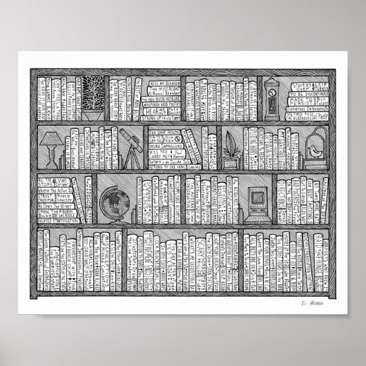 Poster Librairie n° 10 (Devant)