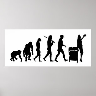 Poster Librarian book lovers library index card gear