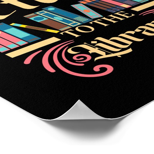 Poster Librarian Bookworm Book Lover Library (Coin)