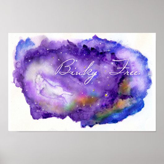 Poster Libre binaire (Devant)