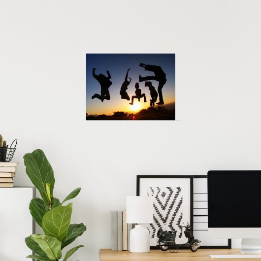 Poster Libre des séparations (Bureau à domicile)
