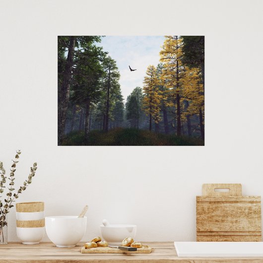 Poster Libre En Tant Qu'Oiseau (Cuisine)