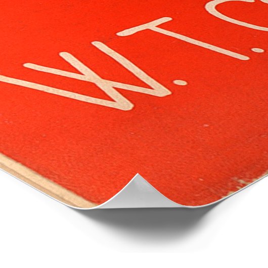 Poster Libre et facile (Coin)