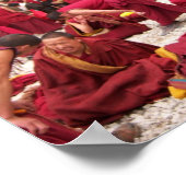 Poster Libres moines tibétains (Coin)