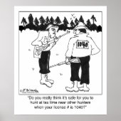 Poster Licence de chasse 1040 (Devant)