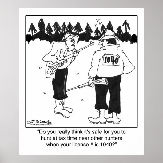 Poster Licence de chasse 1040 (Devant)