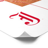 Poster Licence de l'Université d'État de Jacksonville (Coin)