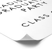 Poster Licence de l'Université d'État de Jacksonville (Coin)