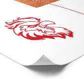 Poster Licence de l'Université d'État de Jacksonville (Coin)