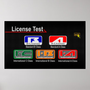 Poster Licence Gran Turismo 2