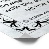 Poster Licence Harpe (Coin)