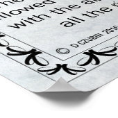 Poster Licence Mandolin (Coin)