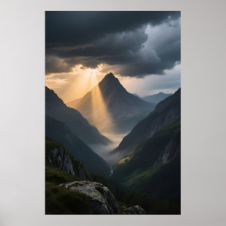 Poster Lichen et Lumière