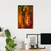 Poster Licht der Wereld (Thuiskantoor)