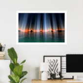 Poster Lichtbringer (Bureau à domicile)