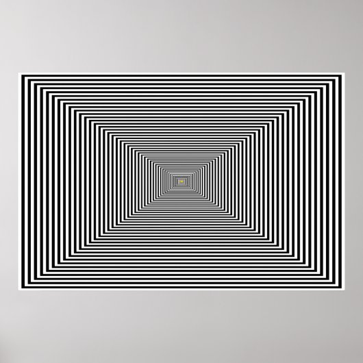 Poster - Lichte optische illusie (Voorkant)