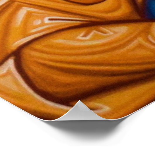 Poster L'icône de l'affiche de la transfiguration (Coin)