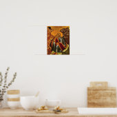 Poster L'icône orthodoxe du saint prophète Élie (Cuisine)