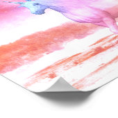 Poster licorne arc-en-ciel (Coin)