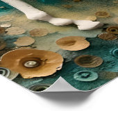 Poster licorne blanche magique (Coin)