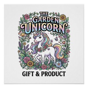 Poster Licorne Conception de vecteur commercial de licorn