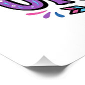 Poster Licorne facilement distrait par la publicité de li (Coin)