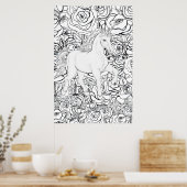 Poster Licorne invisible (Cuisine)